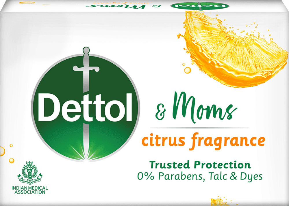 Dettol & Moms Citrus Bar Soap Dettol & Moms Citrus Bar Soap 75 mp