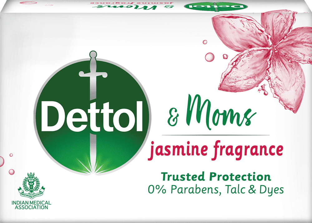 Dettol & Moms Jasmine Bar Soap 125 mp